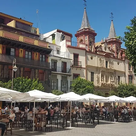 Loft Nuevo Y Con Encanto A Tres Mnt Catedral Aa Wifi Sevilha